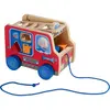 Figurine à tirer Haba Camion de pompiers