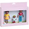 HABA Little Friends Spielset Familienzeit: 1 Mama Sophia, 1 Papa Benjamin, 1 Baby Lucas.