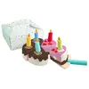Haba Creative Play - Verjaardagstaart speelgoedset voor kinderen.