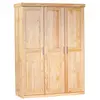 Interlink Inter Link Armoire PELLE bois massif naturel