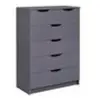 Inter Link Commode - Silenzia - 2 petits tiroirs, 4 grands tiroirs - Blanc