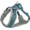 TRIXIE HONDENTUIG PREMIUM FLEXMESH BREDE BORST PETROL L 63-92X2.5 CM