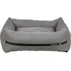 Panier pour chien carré Trixie CityStyle - gris - Gris - 80x60 cm
