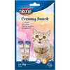5x14g Trixie Creamy Snack avec crevettes friandises pour chat