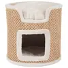 TRIXIE Tour Ria bois et sisal - H37 cm - Gris clair - Pour chat
