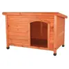 Trixie - natura hondenhok - classic met plat dak - bruin - 85x58x60 cm