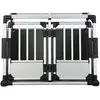 Trixie Double Panier de Transport Aluminium 95 × 69 × 88 cm pour Chien