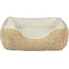 Trixie hondenmand kaline mio hoekig lichtbruin / creme