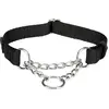 Trixie Premium Collier Semi-Étrangleur, M¿L: 35¿50 Cm/20 Mm, Noir - 20281