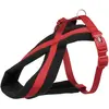 TRIXIE Premium Harnais, M¿L: 50¿80 Cm/25 Mm, Rouge - 20403