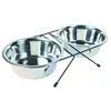 Trixie 24833 Eat on Feet Lot de 2 bols 1,8 l Ø 20 cm
