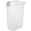 trixie Baril de Nourriture Transparent/Blanc 15 L/22 x 41 x 33 cm