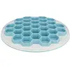 Trixie Slowfeeding plaathive kunststof tpr tpe grijs blauw