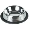 TRIXIE Ecuelle Chat En Acier Inox, Anneau Antidérapant, 0,2 L/Ø 11 Cm - 2469