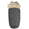 Kaiser Chancelière capuche souris en laine gris anthracite (6-36 mois)