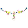 Chaine Poussette Sirène avec clips Heimess - Jouets en bois HM734850