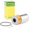 MANN-FILTER PF 1050/1 n Filtre à huile - VÉHICULE DE TOURISME + UTILITAIRES