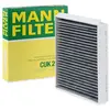 MANN-FILTER CUK 2338 Filtre à air de cabine - VÉHICULE DE TOURISME + UTILITAIRES
