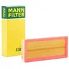 MANN-FILTER C 2872 Filtre à air - VÉHICULE DE TOURISME + UTILITAIRES