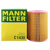 MANN-FILTER C 1430 Filtre à air - VÉHICULE DE TOURISME + UTILITAIRES