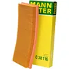 MANN-FILTER C 38 116 Filtre à air - VÉHICULE DE TOURISME + UTILITAIRES