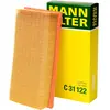 MANN-FILTER C 31 122 Filtre à air - VÉHICULE DE TOURISME + UTILITAIRES