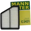 MANN-FILTER C 2421 Filtre à air - VÉHICULE DE TOURISME + UTILITAIRES