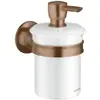 hansgrohe, Distributeur de savon + porte-savon, AXOR Distributeur de l...