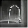 hansgrohe AXOR Uno Mitigeur monocommande de lavabo AXOR Uno 240 poigné...