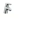 hansgrohe Focus toiletkraan 70 voor koud water zonder afvoer chroom