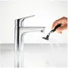 hansgrohe Focus ééngreeps wastafelmengkraan 100 zonder afvoer chroom