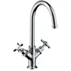 Robinet de lavabo Montreux sans tirette ni vidage chromé - HANSGROHE -...
