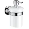 hansgrohe, Distributeur de savon + porte-savon, Distributeur de savon ...