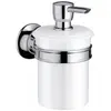 hansgrohe, Distributeur de savon + porte-savon, Distributeur de savon ...