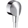 hansgrohe Fixfit muuraansluitbocht DN15xDN15 - chroom