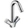 hansgrohe Logis E wastafelmengkraan 150 - draaibare uitloop - chroom