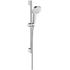 Set Croma Select E 110 Multi EcoSmart / UnicaC 065 m blanc chromé Hansgrohe