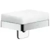 hansgrohe, Distributeur de savon + porte-savon, Distributeur de savon ...