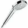 DOUCHETTE CROMA SELECT E 110 MULTI 3 JETS BLANC/CHROME HANDGROHE
