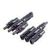 BKL Electronic 2800015 PV4-adapterset 3/1 Zwart Inhoud: 2 stuk(s)