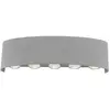 Paul Neuhaus wendy - Wandlamp - 10 lichts - D 4.7 cm - Grijs