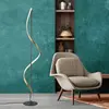 Paul Neuhaus Vloerlamp Q-Swing Smart Antraciet Goud 24 Watt