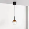 Q-KON hanglamp Glas, LED 2700-5000K, Dimbaar, Zwart, Paul Neuhaus