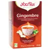 YOGI TEA - Gingembre 17 sachets infuseurs de 1.8g (Menthe - Gingembre)