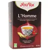 Infusion l'homme 17 sachets Yogi Tea BIO