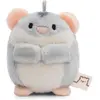 NICI Peluche Hamster Shai de 16cm gris - Doudou en peluche, mignonne peluche à câliner, pour jouer, pour enfants et adultes, une excellente idée de cadeau