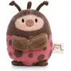 NICI Peluche coccinelle Dozz de 5cm rouge - Doudou en peluche, mignonne peluche à câliner, pour jouer, pour enfants et adultes, une excellente idée de cadeau