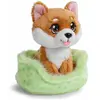 Magni NICI GREEN Kuscheltier little Paws Hund Shiba Inu braun 12cm im ...