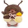 NICI mymochi Set Doudou Ours Nomo 8 cm avec frites (8 cm)