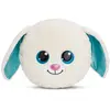 NICI Coussin en peluche GLUBSCHIS lapin Wolli-Dot 32x32cm blanc - Oreiller en peluche doux pour les garçons, les filles, les bébés - idéal pour la maison, la maternelle ou en déplacement